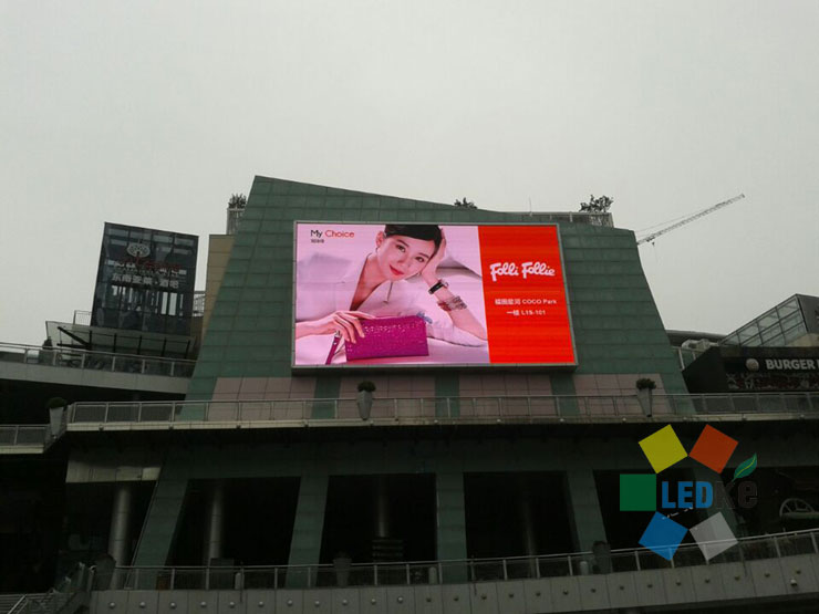 P10mm outdoor LED video wall